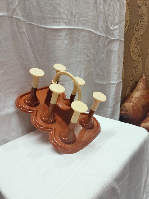 Pack of 2 Glass Stand