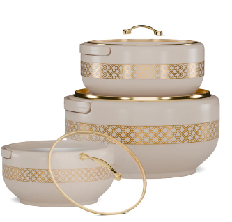 Graceware - Brighton Hotpot Gold - Set of Three