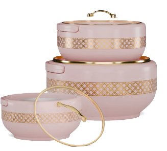 Graceware - Brighton Hotpot Gold - Set of Three