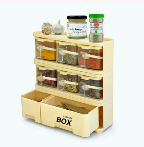 Bravo Spice Rack 6pcs