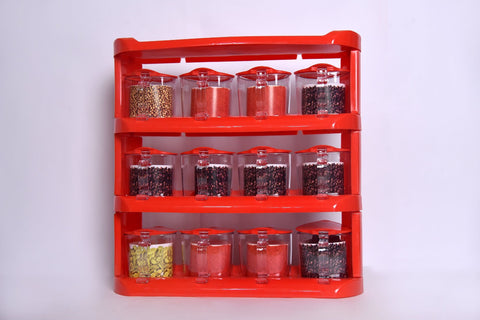 Crown Spice Rack 12pcs