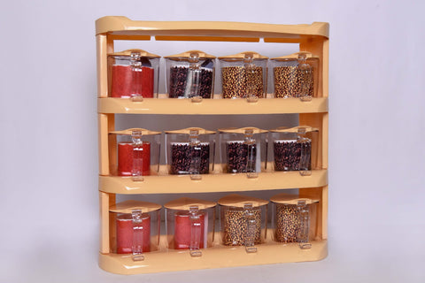 Crown Spice Rack 12pcs