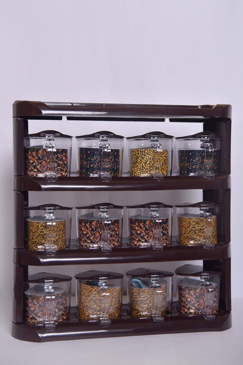 Crown Spice Rack 12pcs