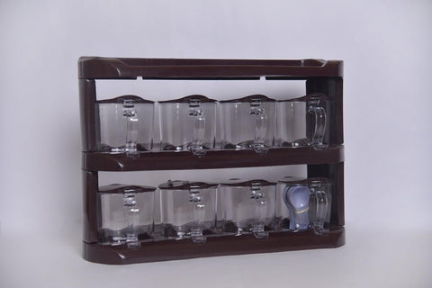 Crown Spice Rack 8pcs