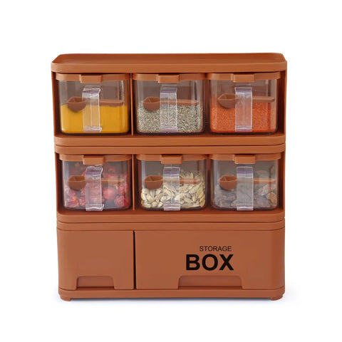 Bravo Spice Rack 6pcs
