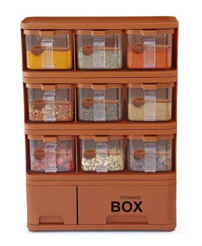 Bravo Spice Rack 9pcs