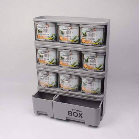 Bravo Spice Rack 9pcs