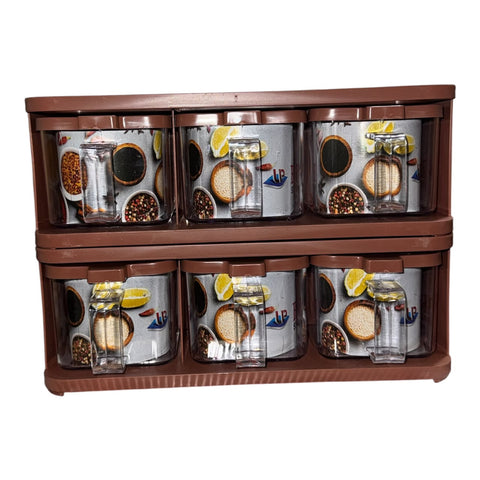 Chef Choice Spice Rack - 6 pcs